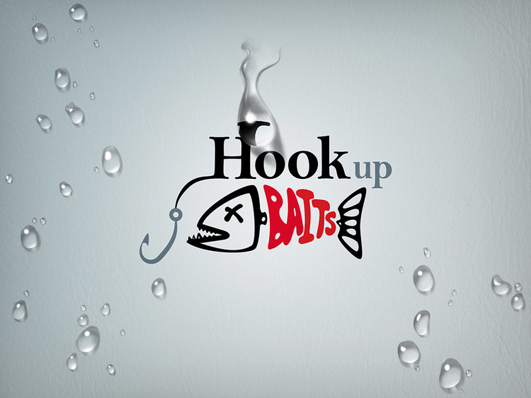 Hookup BAITS Logo Design