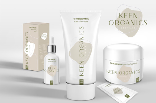 KEEN Organics Packaging Design - Elevate Creative