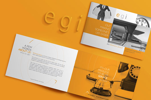 EGI Brochure Design- Print Design