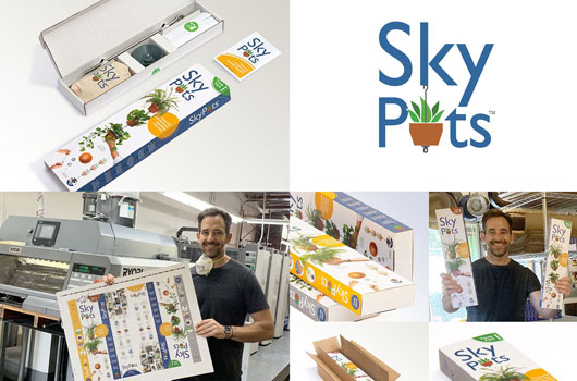 SKY Pots Packaging Design