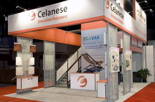 Celanese Trade show booth design