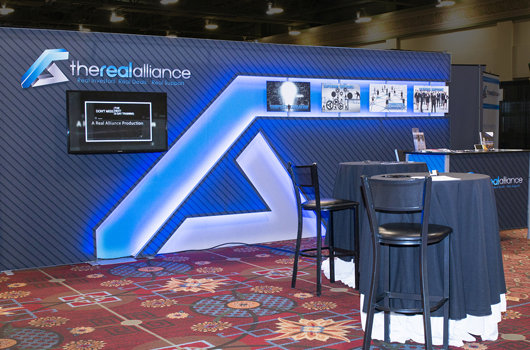 Real Alliance trade show booth design